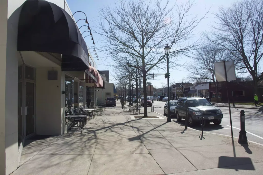 Street view of 95-101 Central Street