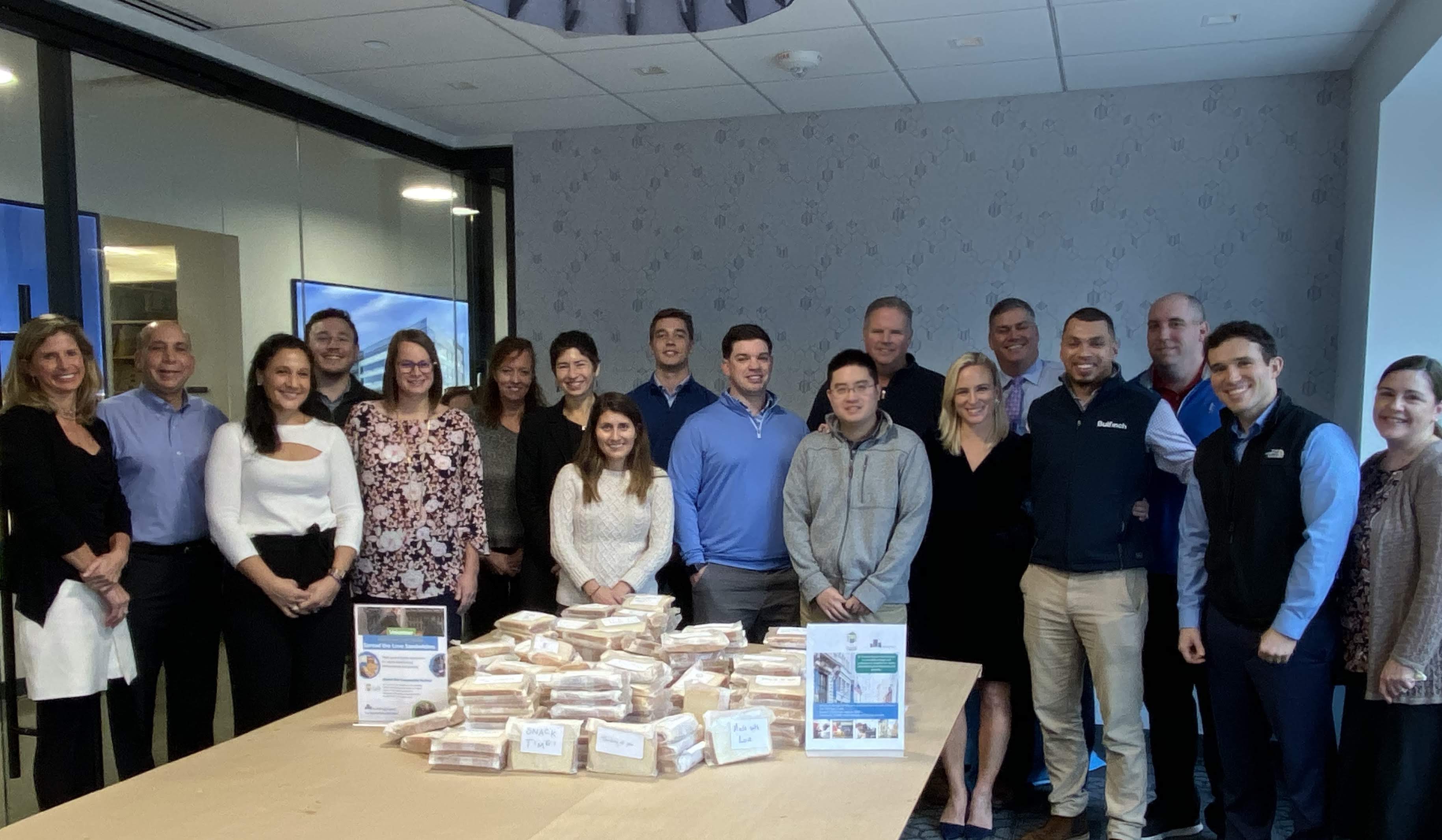 BULFINCH FIGHTS HOMELESSNESS AND HUNGER FOR THEIR DAY OF SERVICE