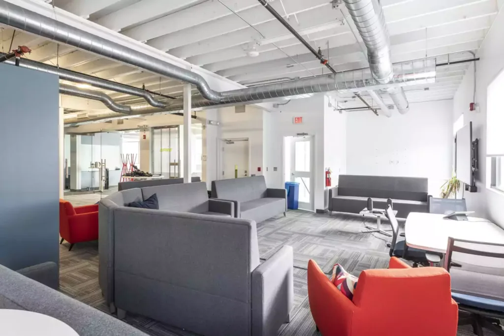 Sitting area at 60 Hamilton Street