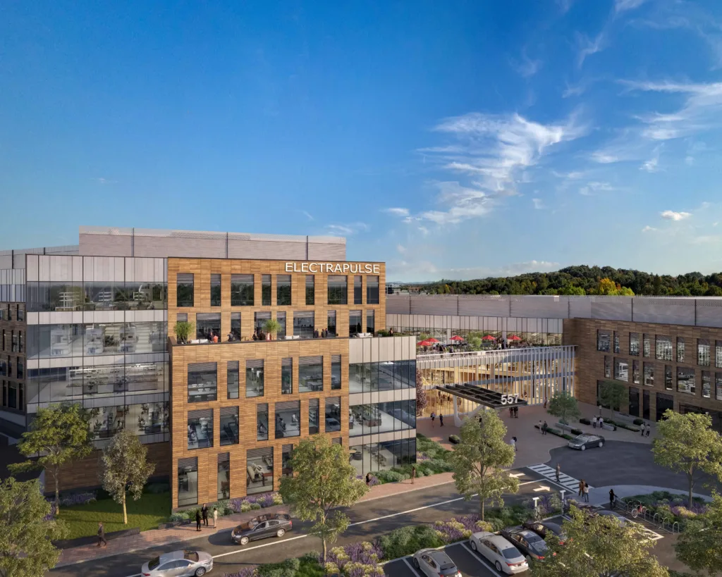 Exterior view of Highland Innovation Center angle 3