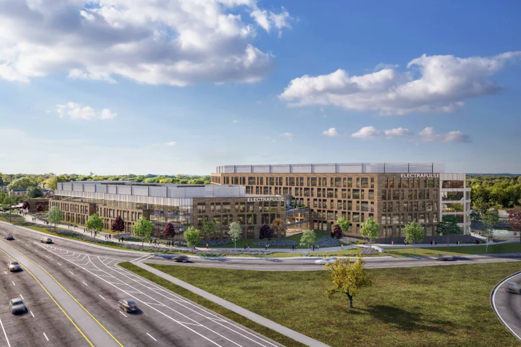 Exterior view of Highland Innovation Center angle 2
