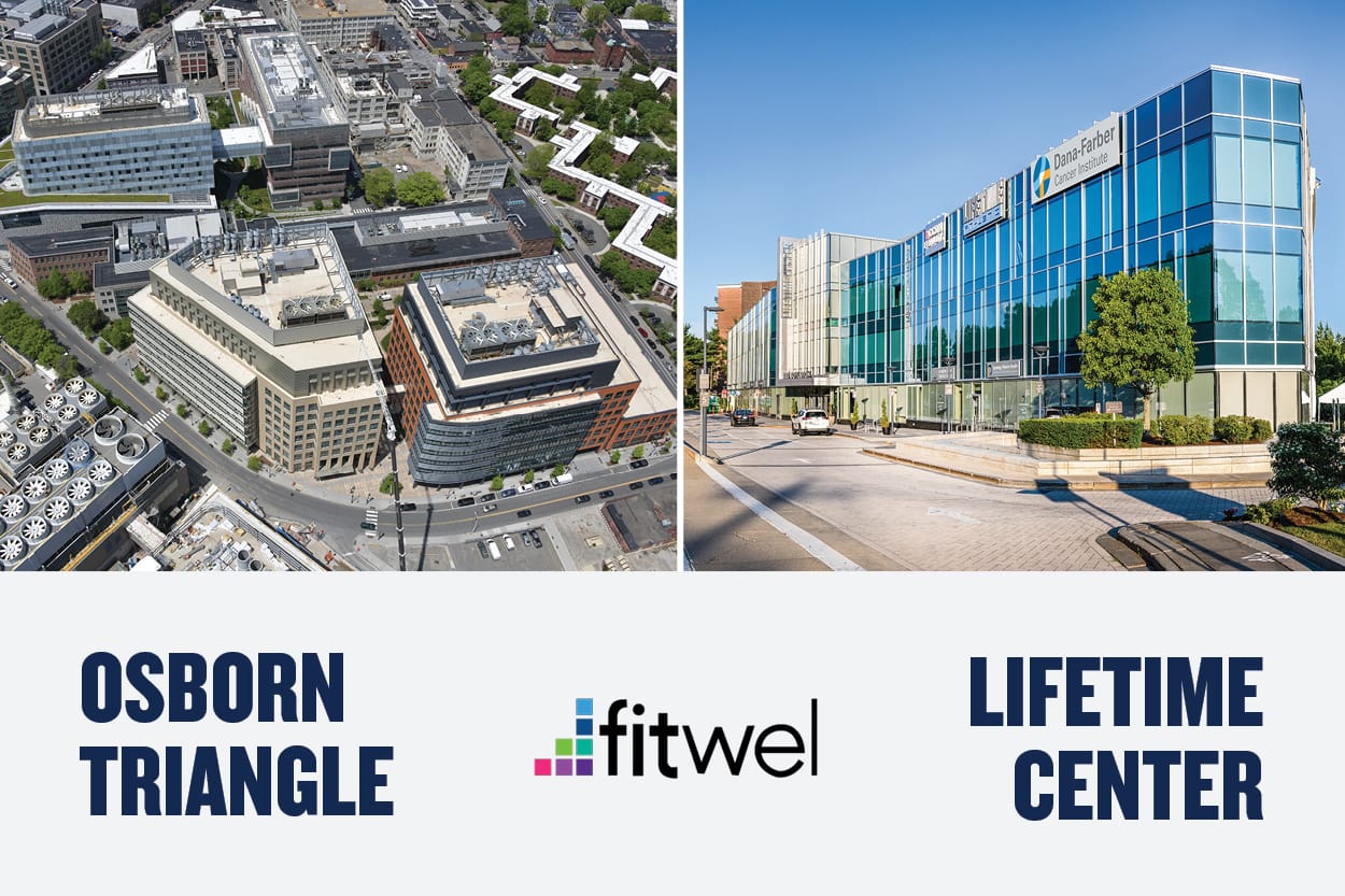 Bulfinch and Harrison Street Announce Osborn Triangle & Life Time Center Achieve Fitwel Ratings