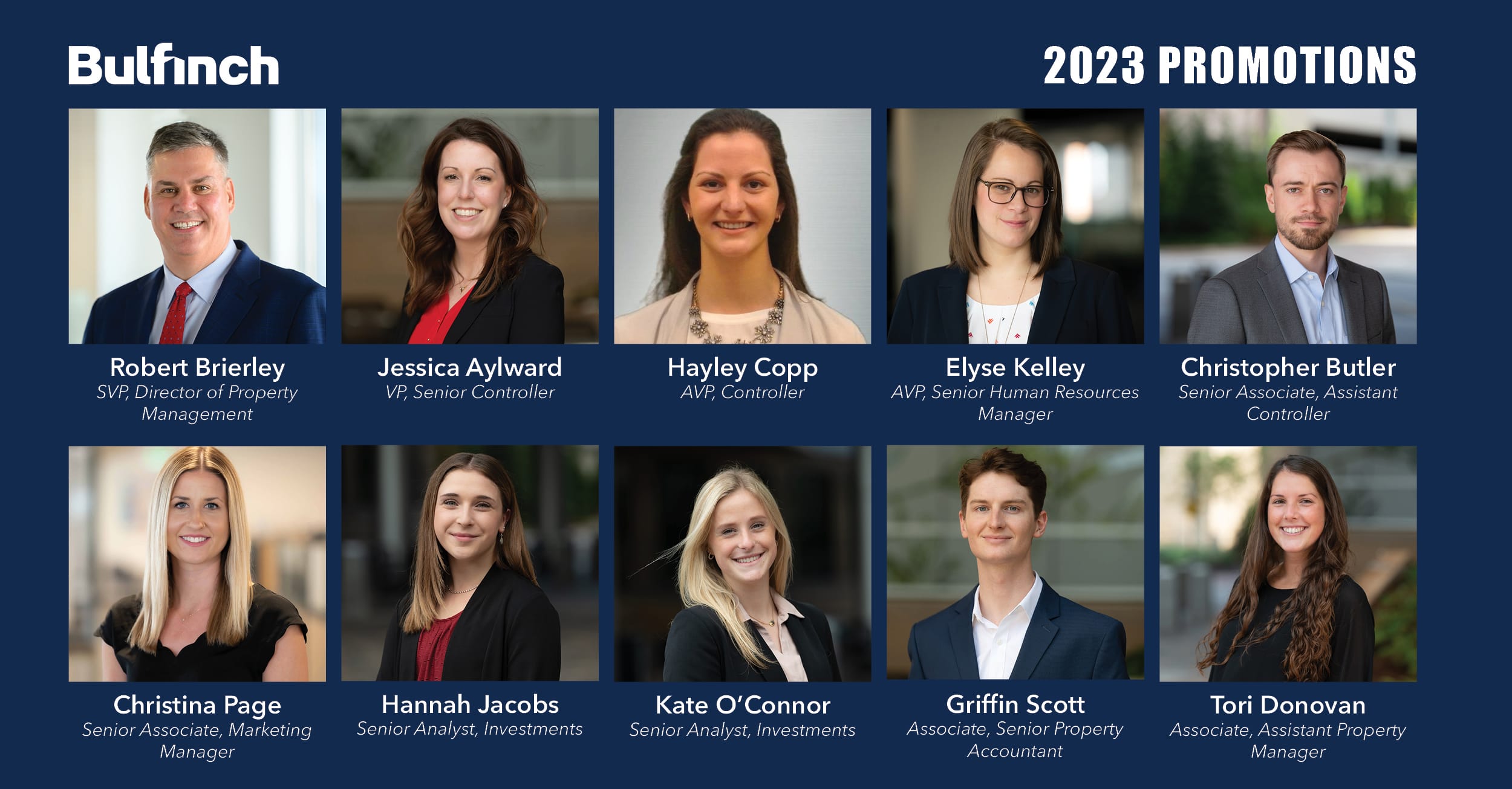 Bulfinch Announces Promotions