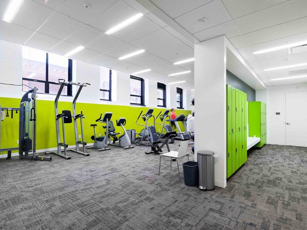 Chapel Bridge Park fitness center